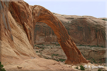 Weg zur Bow Tie Arch